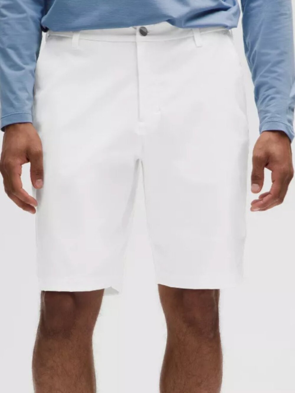 Lululemon Athletica Men's White Commission Golf Short 10" - Size 36